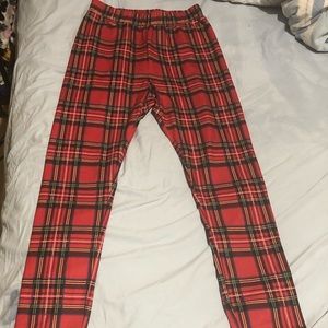 Plaid pants